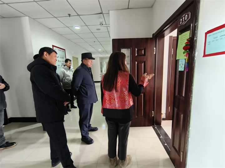 省市领导及佳木斯农高区管委会到裕鹿集团建三江幸福养老中心进行安全生产督导检查