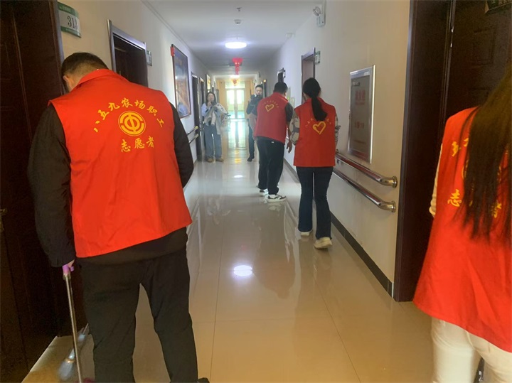 【温情相伴 共度时光】八五九农场青年志愿者到裕鹿集团八五九中心敬老院开展志愿活动